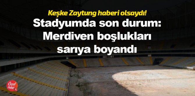 Keşke Zaytung haberi olsaydı!