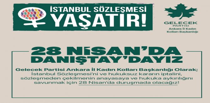 İstanbul Sözleşmesi 28 Nisan’da Görüşülecek