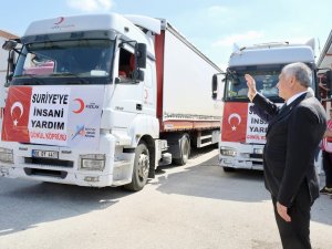 Zeydan Karalar, Suriye'ye Yardım Gönderdi
