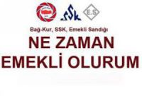 SGK Emeklilik Şartları