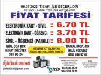 Adana’da toplu taşımaya YENİ ZAM!