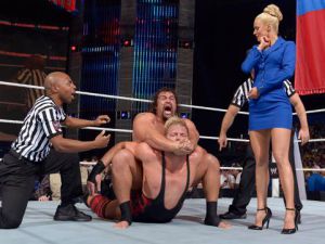 Jack Swagger brawls with Rusev: SmackDown, 26 Şubat 2015